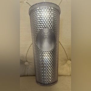 Starbucks Platinum 2019 Studded Tumbler New 24 OZ.